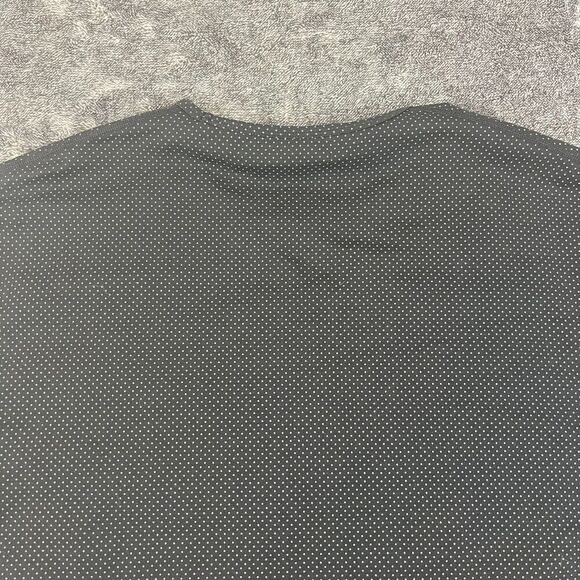 BYLT Drop Cut Shirt S/S Lux Polka Dot Black Sz XL Short Sleeve Performance Golf - Picture 9 of 10